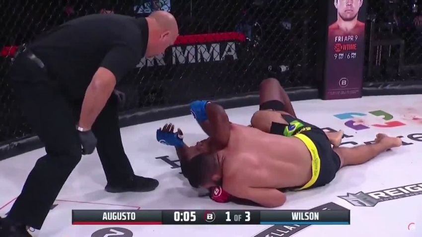 Видео боя Хосе Аугусто – Джонатан Уилсон Bellator 255