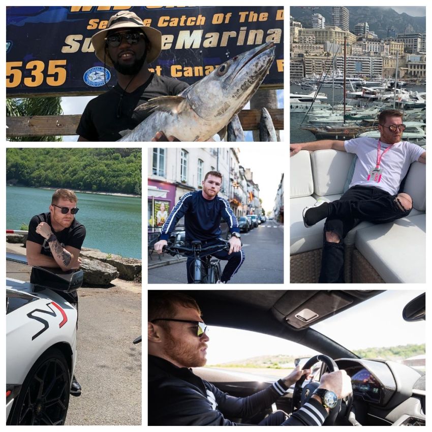 InstaBoxing 25 мая 2019: "Канело" рассекает в спорткаре по улицам Монако, Кроуфорд отправился на рыбалку