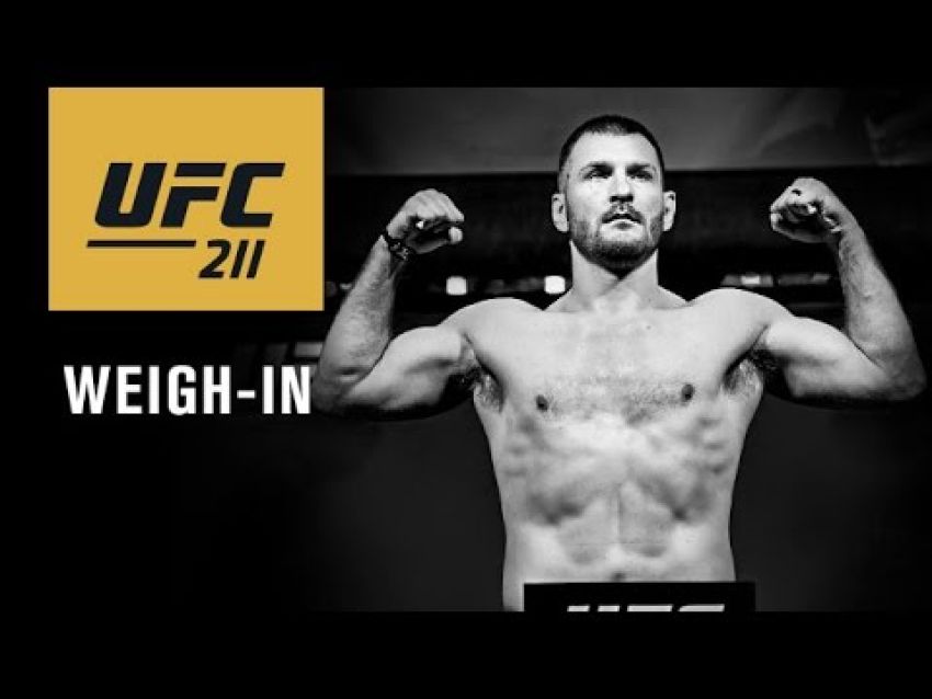 Взвешивание участников шоу UFC 211