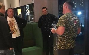Усик в Лондоне встретился с Лебедевым