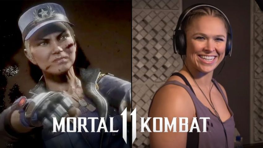 Ронда Роузи стала прототипом Сони Блэйд из видеоигры Mortal Kombat 11
