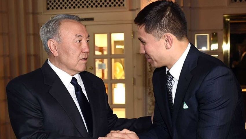 Геннадий Головкин поблагодарил Нурсултана Назарбаева за 30 лет службы