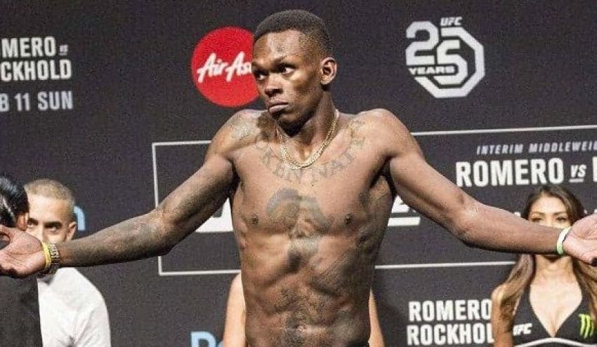 Israel Adesanya responded harshly to Khamzat Chimaev