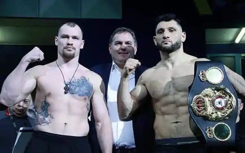 Арсен Гуламирян победил Алексея Егорова и защитил титул WBA Super в первом тяжелом весе