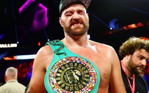 Тайсон Фьюри поблагодарил WBC за "прекрасный" титул, завоеванный в бою с Валлином