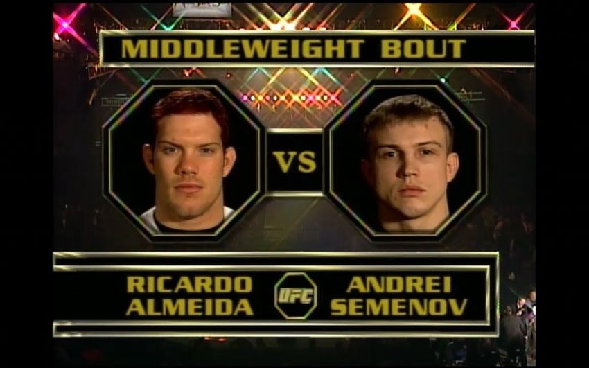 Видео боя Андрей Семенов – Рикардо Альмейда UFC 35 Throwdown