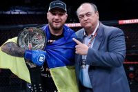 Ярослав Амосов отыскал пояс Bellator в освобожденном Ирпене: видео