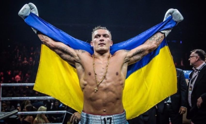 Александр Усик: "Моя страна - Украина, и вы меня отсюда не выгоните!"