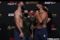 Видео боя Роман Долидзе - Джон Аллан UFC on ESPN 19
