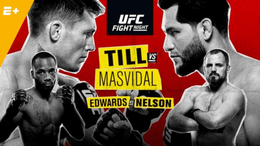 Файткард турнира UFC Fight Night 147: Даррен Тилл - Хорхе Масвидаль