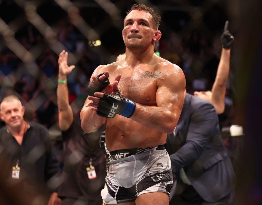 Michael Chandler spoke on social media about Oliveira's defeat