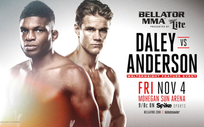 Файткард турнира Bellator 247: Пол Дейли - Дерек Андерсон