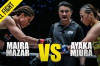 Видео боя Майра Мазар - Айяка Миура One Championship A New Tomorrow