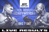 Результаты турнира UFC on ESPN 7: Алистар Оверим - Жаирзиньо Розенштруйк