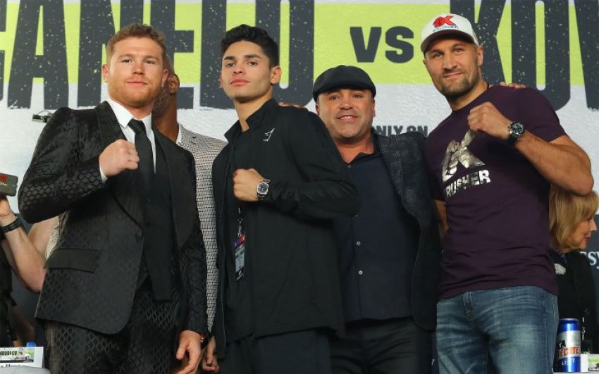 Сауль Альварес прокомментировал подписание нового контракта Райана Гарсии с Golden Boy