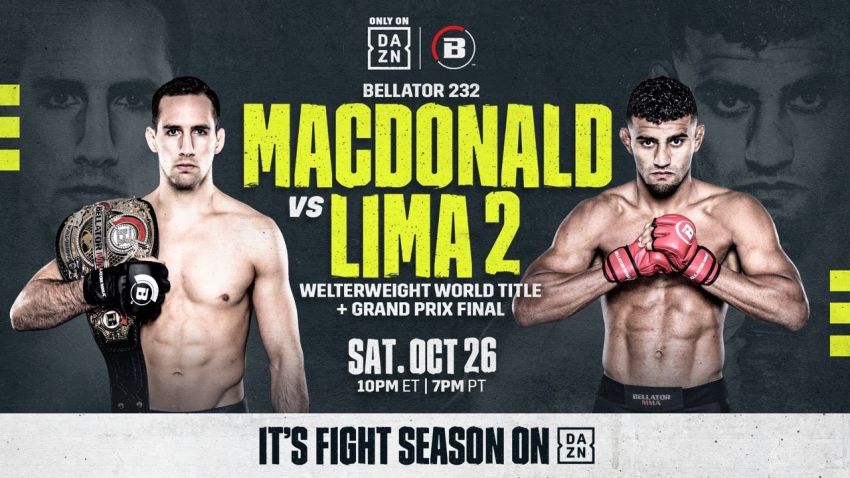 Прямая трансляция Bellator 232: Рори МакДональд - Даглас Лима 2