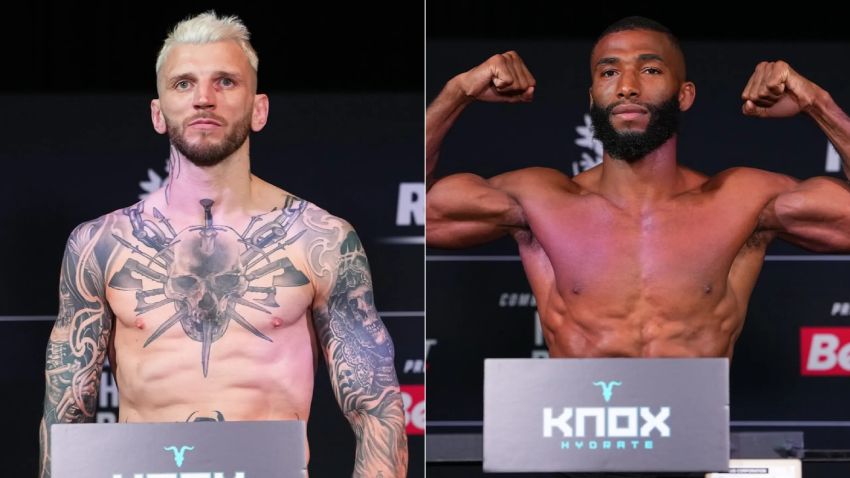 Результаты взвешивания турнира UFC Fight Night 287