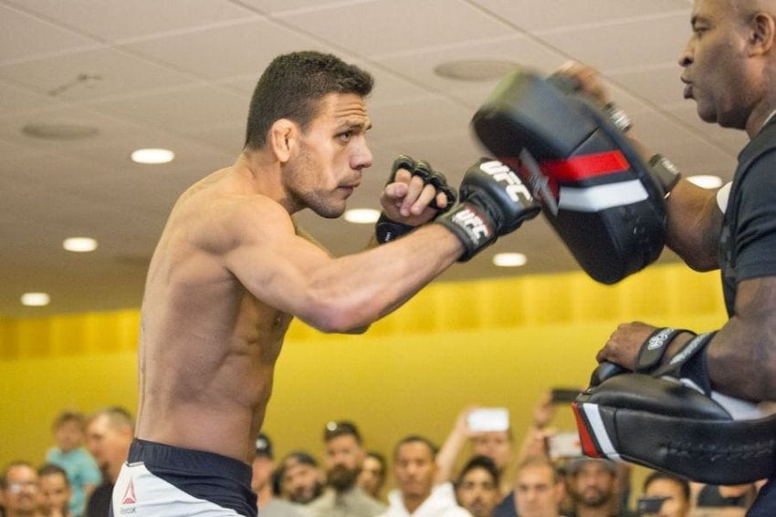 Photo: Rafael Dos Anjos, who has lost weight, is preparing for a fight with Makhachev