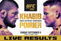 Результаты турнира UFC 242: Хабиб Нурмагомедов - Дастин Порье