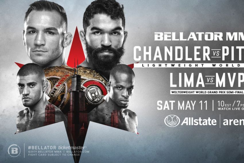 Прямая трансляция Bellator 221: Майкл Чендлер - Патрисио Фрейре, Майкл Пейдж - Даглас Лима