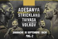 Результаты турнира UFC 293