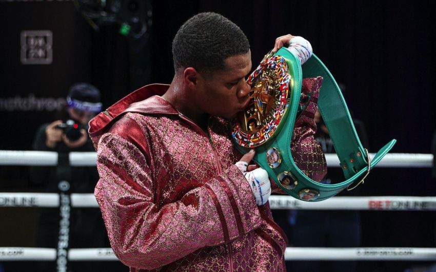 Джордж Камбосос заявил, что на месте Хэйни удалил бы письмо WBC о присвоении чемпионского титула