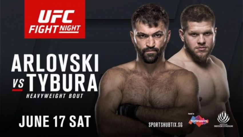 Видео боя Андрей Орловский - Марчин Тыбура UFC Fight Night 111