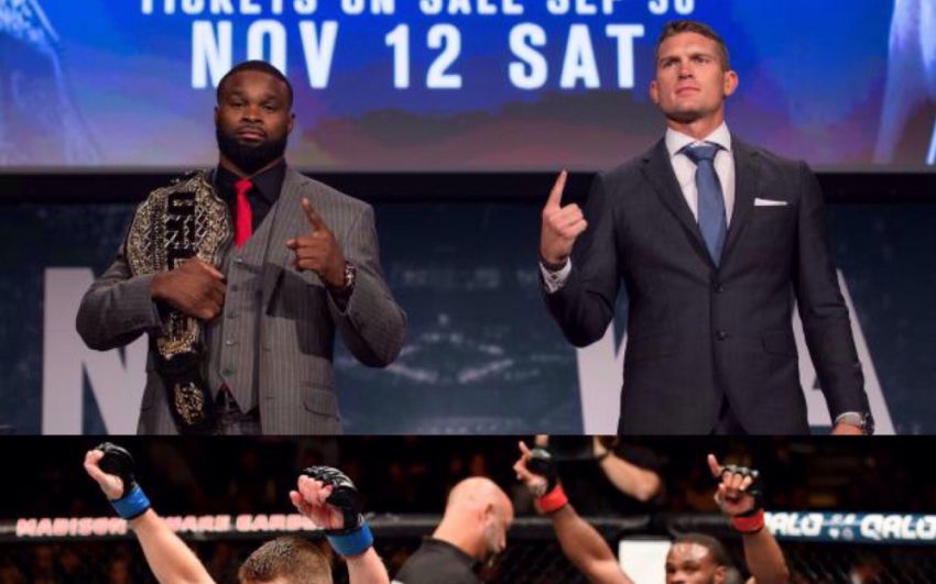 Официально: Тайрон Вудли и Стивен Томпсон проведут матч реванш на UFC 209