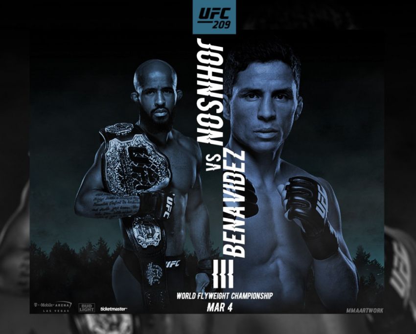 Деметриус Джонсон - Джозеф Бенавидес на UFC 209