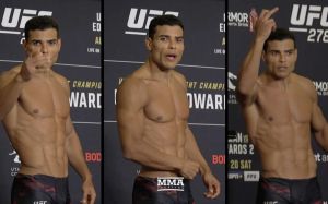 Пауло Коста обматерил всех на взвешивании UFC 278