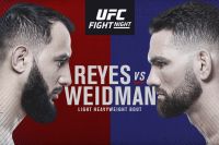 Файткард турнира UFC on ESPN 6: Крис Вайдман - Доминик Рейес