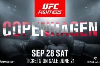 UFC анонсирует первый турнир в Копенгагене
