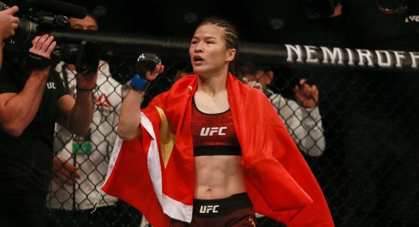 Weili Zhang comments on upcoming fight with Rose Namajunas at UFC 261