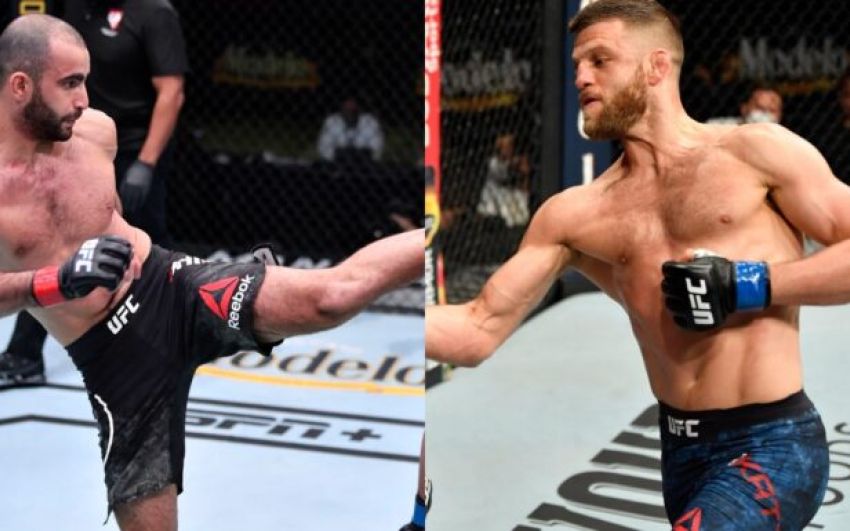 Гига Чикадзе и Келвин Каттар проведут бой в главном событии турнира UFC Fight Night