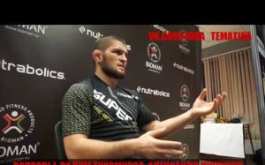 Фрагменты интервью Хабиба Нурмагомедова для "Матч ТВ"