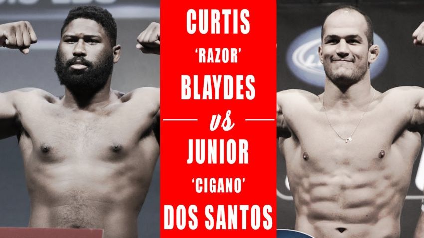 Прямая трансляция UFC on ESPN+ 24: Кертис Блэйдс – Джуниор Дос Сантос