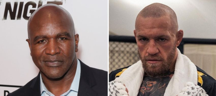 Evander Holyfield is ready to help Conor McGregor prepare for his fight with Manny Pacquiao