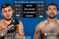 PFL 10: Магомед Магомедкеримов победил Павла Куща единогласным решением судей