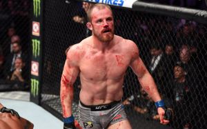 Гуннар Нельсон против Тиаго Алвеса на турнире UFC в Копенгагене