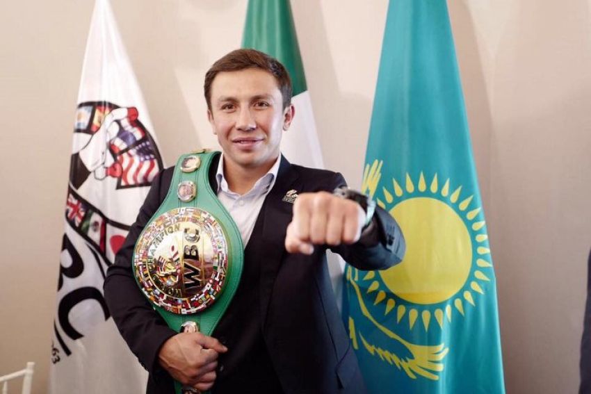 Одному из Величайших боксеров современности, Геннадию Головкину вручили пояс WBC в Мексике.