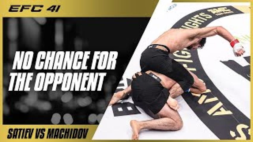 Видео боя Имран Сатиев – Рустам Мачидов EFC 41