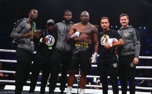 Дэвид Хэй предполагает, что WBC сделает Уайта "золотым" или "платиновым" чемпионом