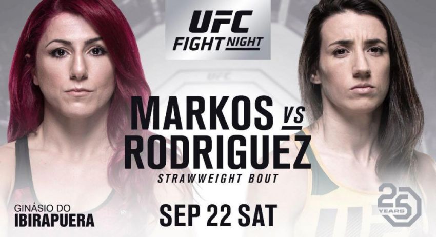 Видео боя Рэнда Маркос - Мэрайна Родригес UFC Fight Night 137