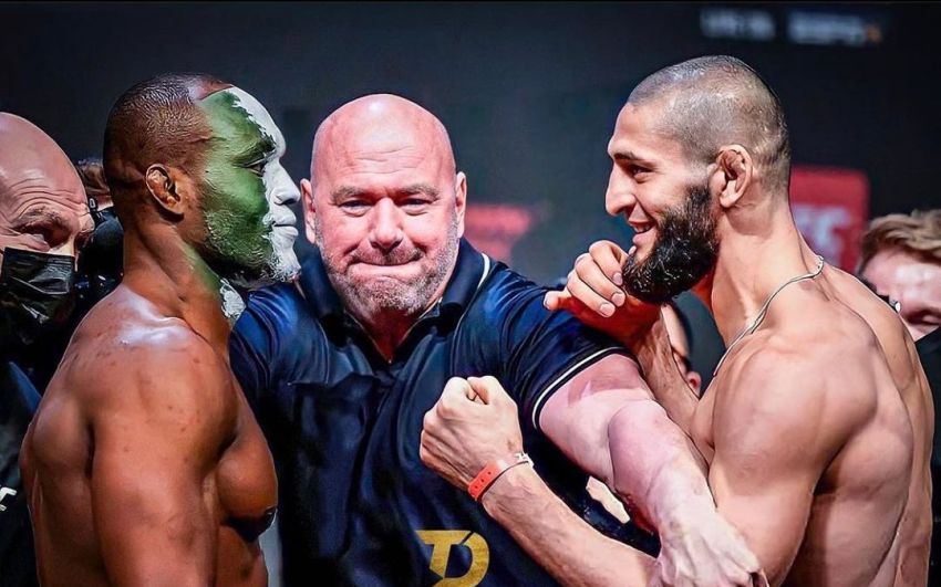 Хамзат Чимаев хочет подраться с Камару Усманом на турнире UFC в Абу-Даби