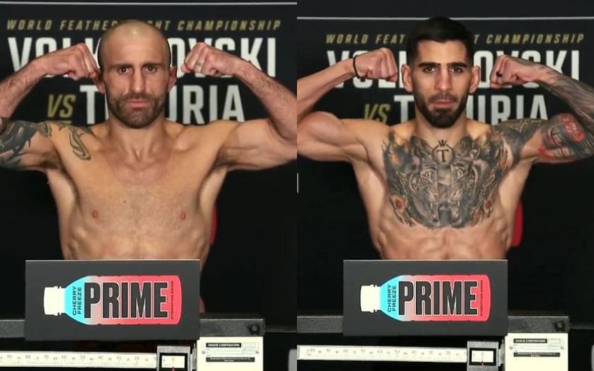 Результаты взвешивания UFC 298