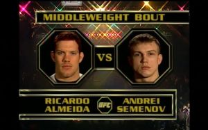 Видео боя Андрей Семенов – Рикардо Альмейда UFC 35 Throwdown