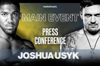 Пресс-конференция Энтони Джошуа – Александр Усик. Смотреть онлайн прямой эфир