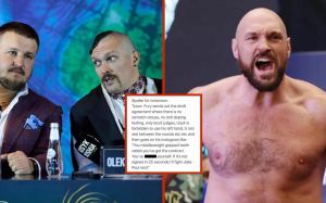 "Спойлер на завтра": Промоутер Александра Усика с юмором отреагировал на последний ультиматум Тайсона Фьюри