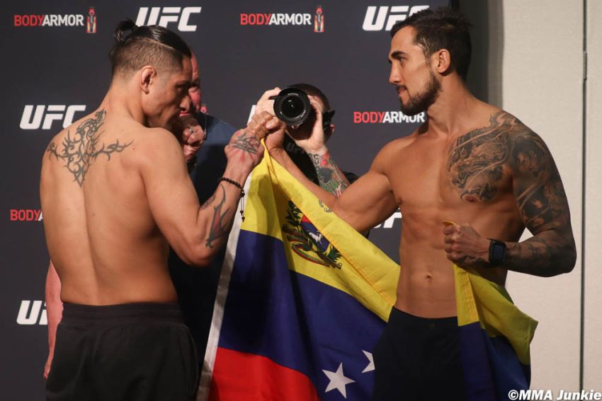 Видео боя Габриэль Бенитес - Омар Моралес UFC Fight Night 171