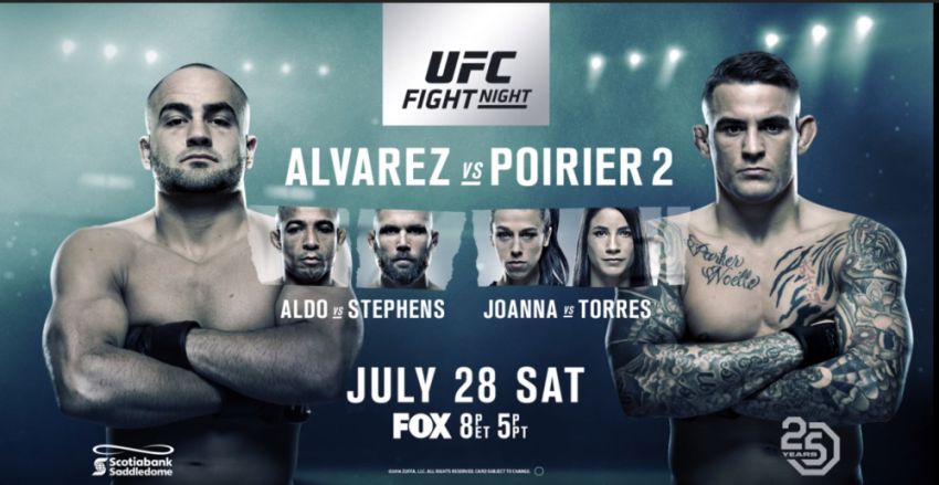 Прямая трансляция UFC on FOX 30: Эдди Альварес - Дастин Порье II